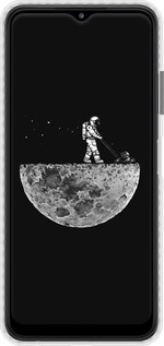 Чехол Bumper чехол Moon in dark для Samsung Galaxy A22 5G A226B - 4176pc-2581 изображение 