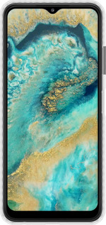 Чехол Bumper чехол Green marble для Samsung Galaxy A22 5G A226B - 4365pc-2581 изображение 