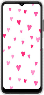 Чехол Bumper чехол Сердечки 2 для Samsung Galaxy A22 5G A226B - 4763pc-2581 изображение 