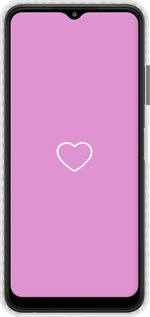 Чехол Bumper чехол Сердце 2 для Samsung Galaxy A22 5G A226B - 4863pc-2581 изображение 
