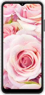 Чохол Bumper чехол Троянди для Samsung Galaxy A22 5G A226B - 525pc-2581 изображение 