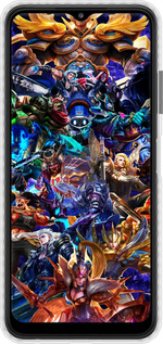Чехол Bumper чехол № 5375 для Samsung Galaxy A22 5G A226B - 5375pc-2581 изображение 