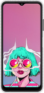 Чохол Bumper чехол Поп арт дівчина для Samsung Galaxy A22 5G A226B - 5378pc-2581 изображение 