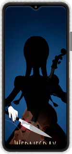 Чехол Bumper чехол Wednesday для Samsung Galaxy A22 5G A226B - 5515pc-2581 изображение 