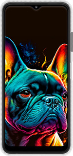 Чохол Bumper чехол Яскравий бульдог для Samsung Galaxy A22 5G A226B - 5547pc-2581 изображение 