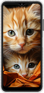 Чохол Bumper чехол Котики 2 для Samsung Galaxy A22 5G A226B - 5664pc-2581 изображение 