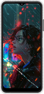 Чохол Bumper чехол Нічні вогні для Samsung Galaxy A22 5G A226B - 6096pc-2581 изображение 