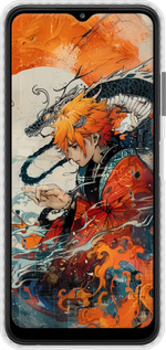 Чохол Bumper чехол Зеніцу Агацума для Samsung Galaxy A22 5G A226B - 6114pc-2581 изображение 