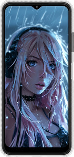 Чохол Bumper чехол Неоновий дощ для Samsung Galaxy A22 5G A226B - 6119pc-2581 изображение 