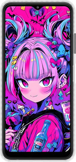 Чохол Bumper чехол Аніме мілаха для Samsung Galaxy A22 5G A226B - 6314pc-2581 изображение 