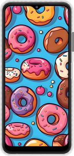 Чохол Bumper чехол Пончики для Samsung Galaxy A22 5G A226B - 6318pc-2581 изображение 