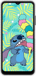 Чехол Bumper чехол Стич для Samsung Galaxy A22 5G A226B - 6361pc-2581 изображение 