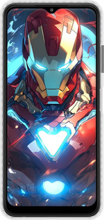 Чехол Bumper чехол Железный человек для Samsung Galaxy A22 5G A226B - 6372pc-2581 изображение 