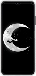 Чехол Bumper чехол Лунные объятия для Samsung Galaxy A22 5G A226B - 6508pc-2581 изображение 