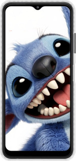 Чехол Bumper чехол Стич для Samsung Galaxy A22 5G A226B - 6684pc-2581 изображение 