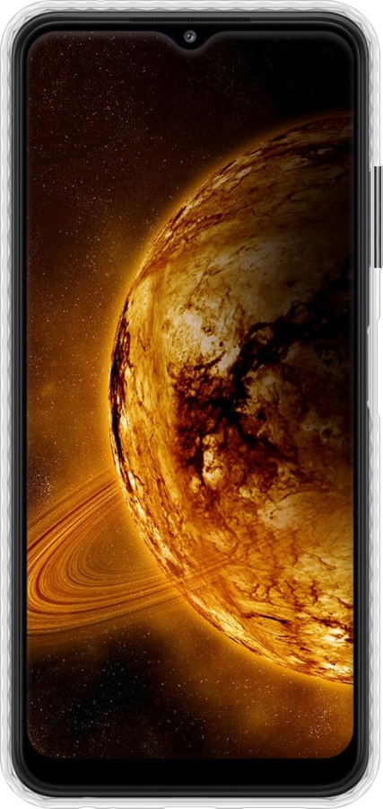 Чехол Bumper чехол Жёлтый Сатурн для Samsung Galaxy A22 5G A226B - 170pc-2581 изображение 