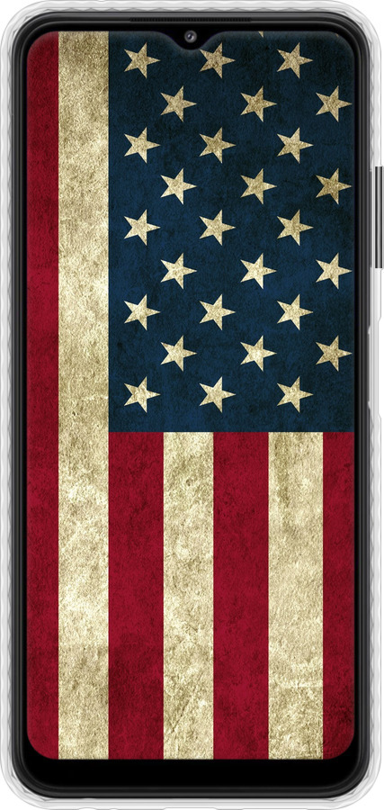 Чохол Bumper чехол Прапор США для Samsung Galaxy A22 5G A226B - 395pc-2581 изображение 