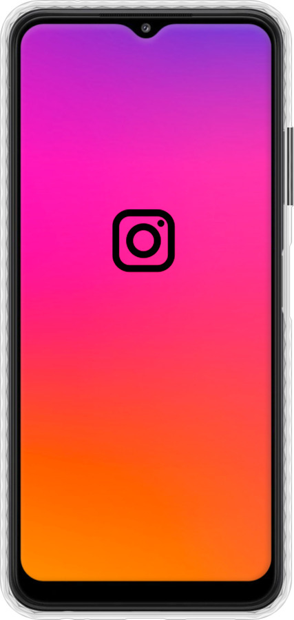 Чехол Bumper чехол Instagram для Samsung Galaxy A22 5G A226B - 4273pc-2581 изображение 