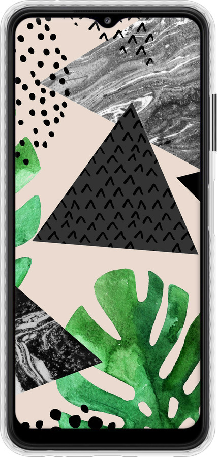 Чохол Bumper чехол Монстера для Samsung Galaxy A22 5G A226B - 4304pc-2581 изображение 