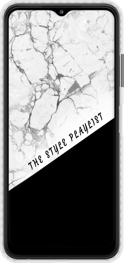 Чехол Bumper чехол The style playlist для Samsung Galaxy A22 5G A226B - 4308pc-2581 изображение 