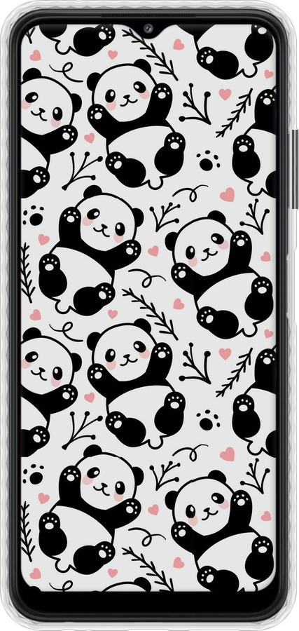 Чохол Bumper чехол Панди для Samsung Galaxy A22 5G A226B - 4318pc-2581 изображение 