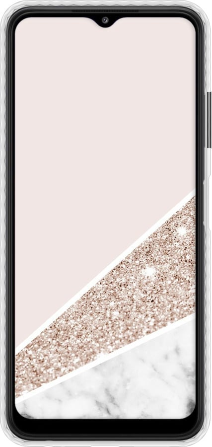 Чехол Bumper чехол Пастельный мрамор для Samsung Galaxy A22 5G A226B - 4342pc-2581 изображение 