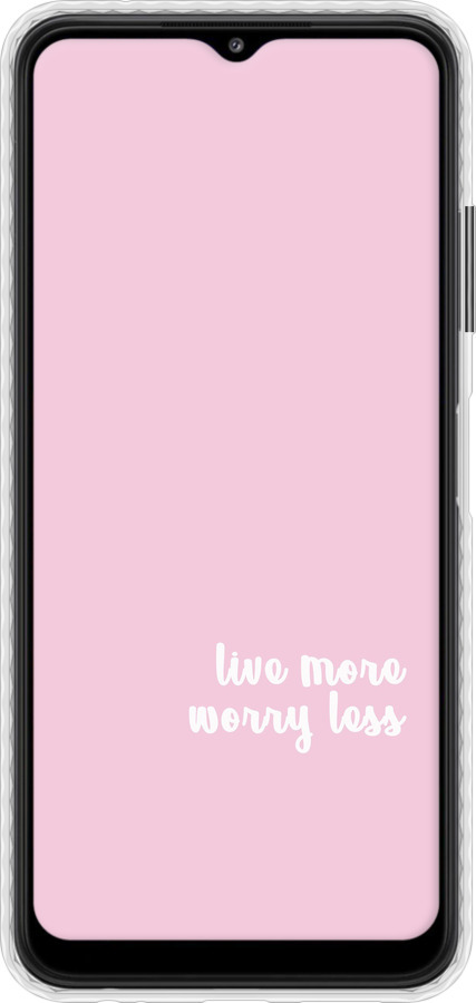 Чохол Bumper чехол Живи більше для Samsung Galaxy A22 5G A226B - 4347pc-2581 изображение 