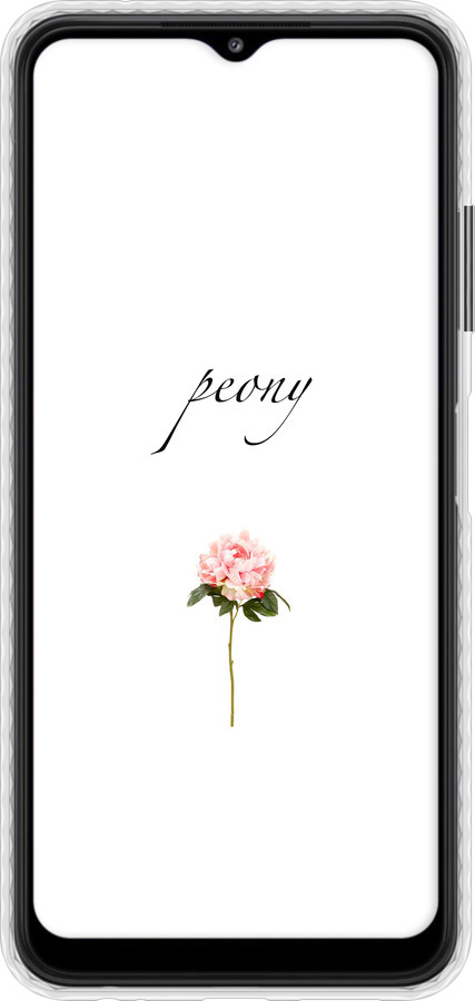 Чохол Bumper чехол Півонія для Samsung Galaxy A22 5G A226B - 4366pc-2581 изображение 