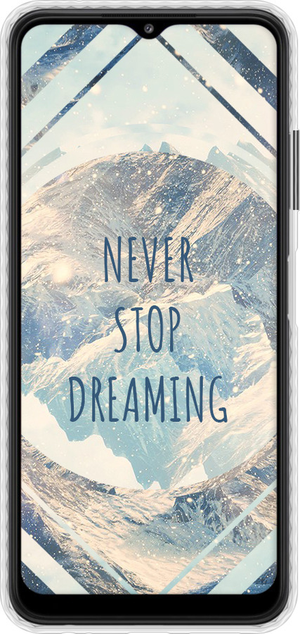 Чохол Bumper чехол Мріяти для Samsung Galaxy A22 5G A226B - 4379pc-2581 изображение 