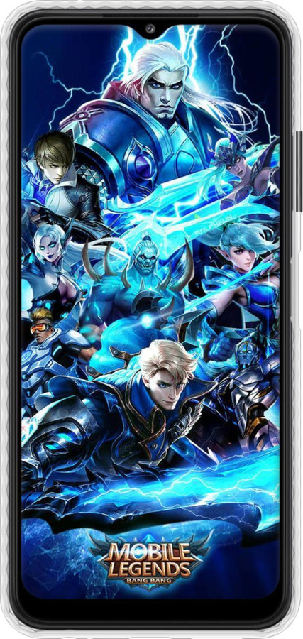 Чехол Bumper чехол № 5374 для Samsung Galaxy A22 5G A226B - 5374pc-2581 изображение 