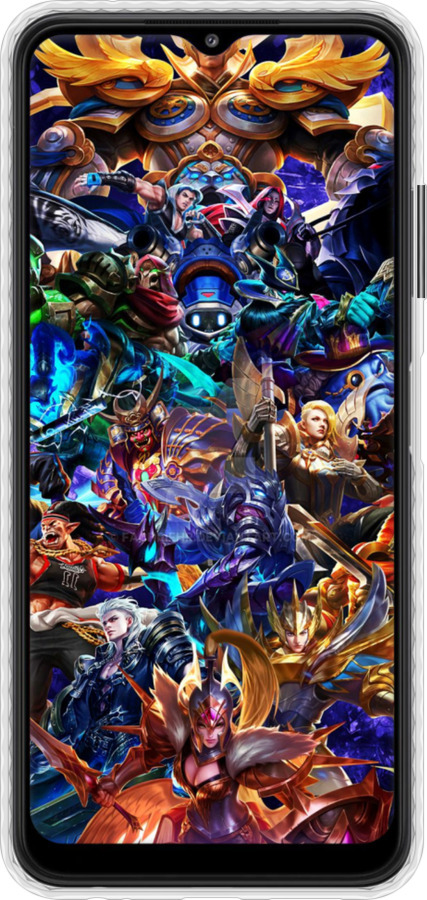 Чехол Bumper чехол № 5375 для Samsung Galaxy A22 5G A226B - 5375pc-2581 изображение 