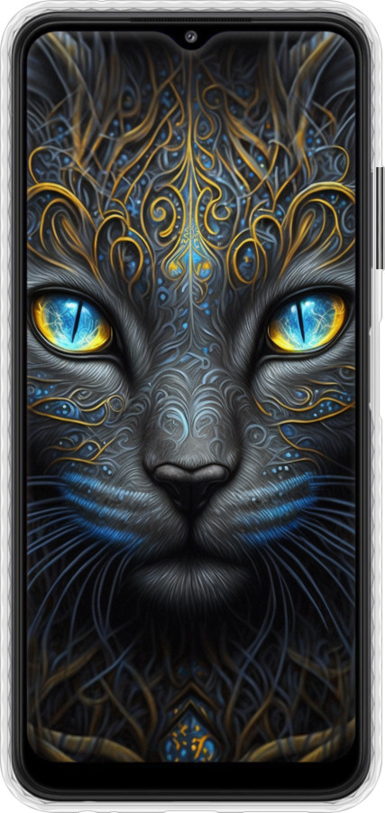Чохол Bumper чехол Кішка для Samsung Galaxy A22 5G A226B - 5548pc-2581 изображение 