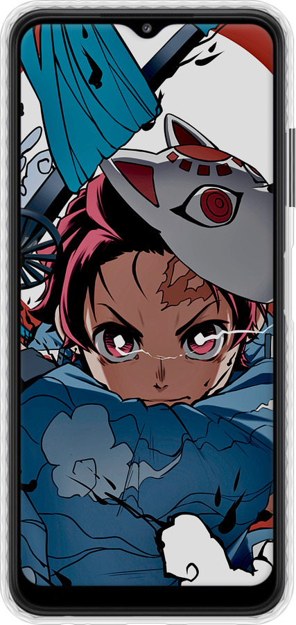 Чохол Bumper чехол Танджиро Камадо для Samsung Galaxy A22 5G A226B - 5574pc-2581 изображение 