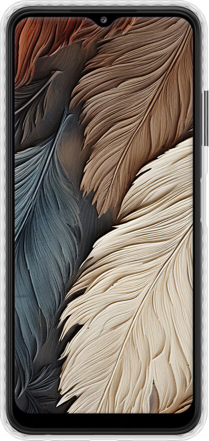 Чохол Bumper чехол Листя в стилі бохо для Samsung Galaxy A22 5G A226B - 5643pc-2581 изображение 