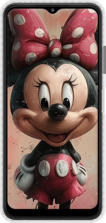 Чехол Bumper чехол Minnie Mouse для Samsung Galaxy A22 5G A226B - 6054pc-2581 изображение 