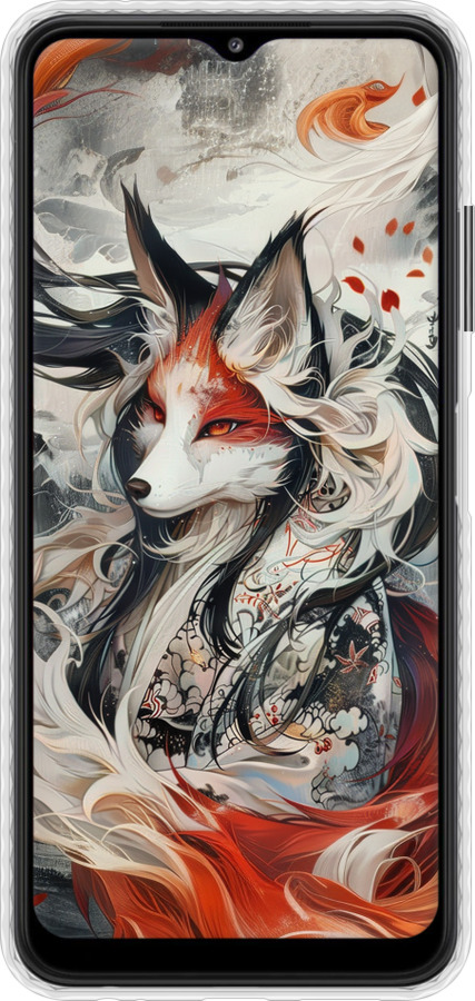 Чохол Bumper чехол Дух кицуне для Samsung Galaxy A22 5G A226B - 6107pc-2581 изображение 