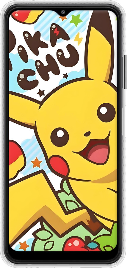 Чохол Bumper чехол Пикачу 2 для Samsung Galaxy A22 5G A226B - 6391pc-2581 изображение 
