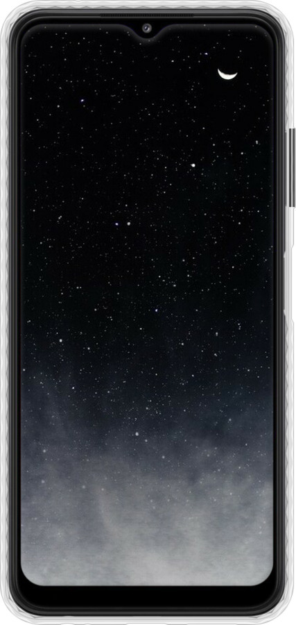 Чохол Bumper чехол Голубые облака, Голубая луна для Samsung Galaxy A22 5G A226B - 6396pc-2581 изображение 