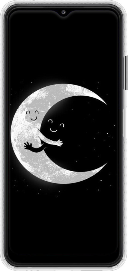 Чехол Bumper чехол Лунные объятия для Samsung Galaxy A22 5G A226B - 6508pc-2581 изображение 