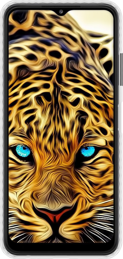 Чохол Bumper чехол Леопард для Samsung Galaxy A22 5G A226B - 6611pc-2581 изображение 