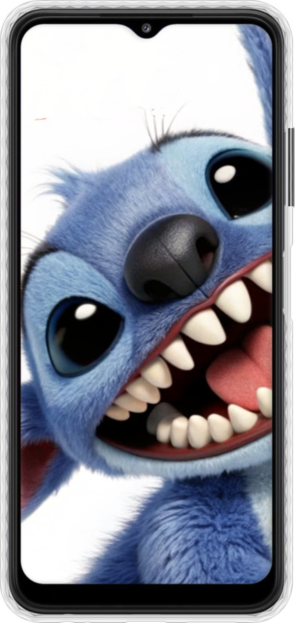 Чехол Bumper чехол Стич для Samsung Galaxy A22 5G A226B - 6684pc-2581 изображение 