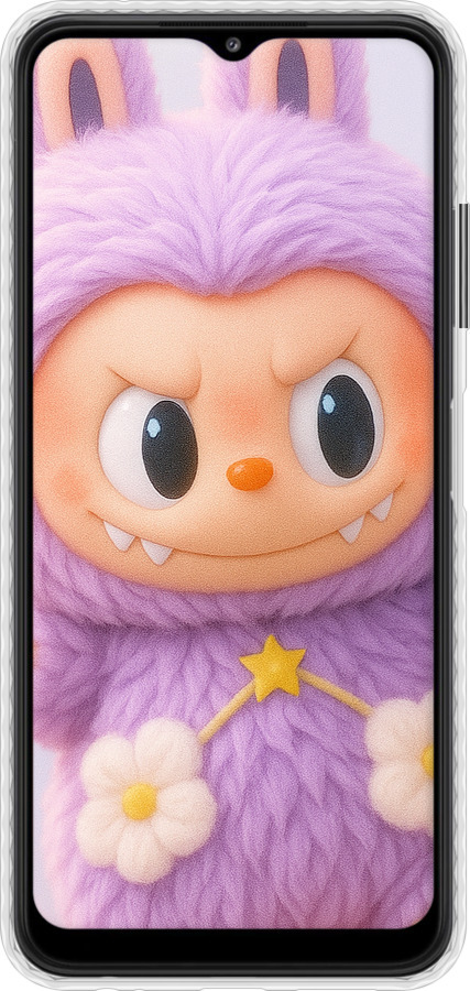 Чохол Bumper чехол Лабубу для Samsung Galaxy A22 5G A226B - 6708pc-2581 изображение 