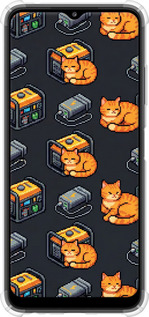 Силикон с усиленными углами чехол Autonomous Zone для Samsung Galaxy A22 5G A226B - 6771sp-2581 изображение 