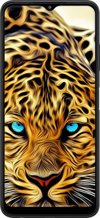 Силиконовый чехол Леопард для Samsung Galaxy A22 5G A226B - 6611u-2581 изображение 