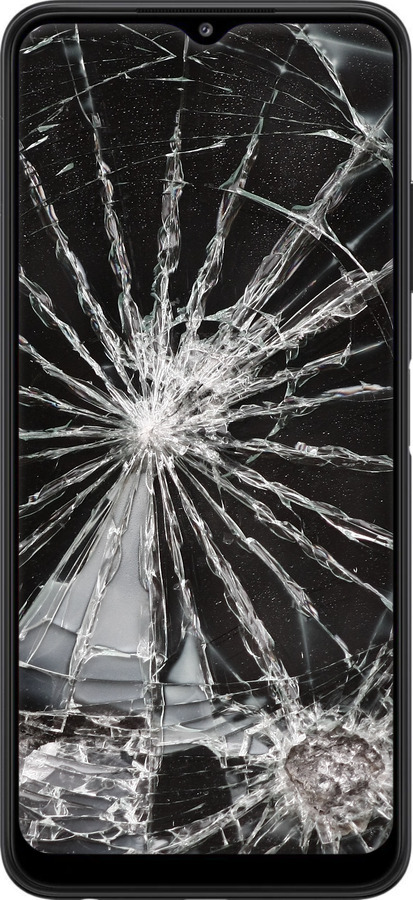 Силиконовый чехол Glass для Samsung Galaxy A22 5G A226B - 6608u-2581 изображение 