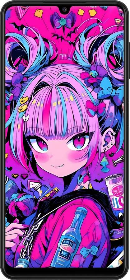 TPU чехол Аніме мілаха для Samsung Galaxy M22 M225F - 6314b-2551 изображение 