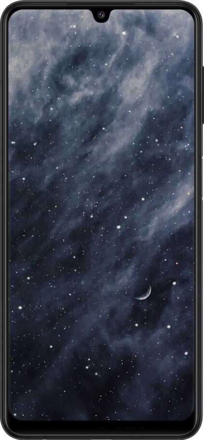 TPU чехол Голубые облака, Голубая луна для Samsung Galaxy M32 M325F - 6398b-2558 изображение 