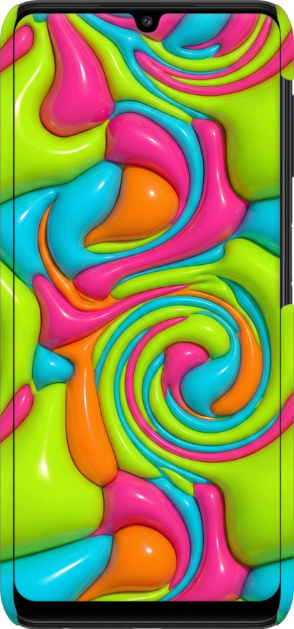 3D пластиковый матовый чехол Y2K Jelly Dream для Samsung Galaxy M22 M225F - 6780m-2551 изображение 