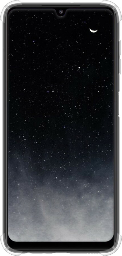 Силикон с усиленными углами чехол Сині хмари, Синій місяць для Samsung Galaxy A22 A225F - 6396sp-2270 изображение 