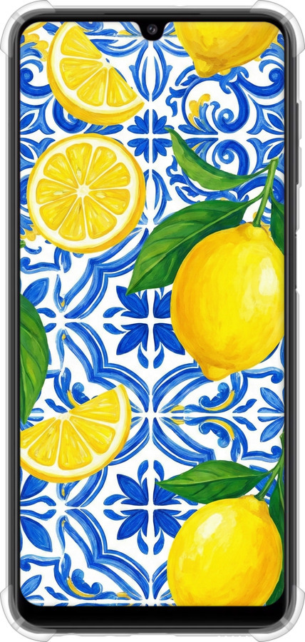 Силіконовий протиударний с посиленими кутами чехол Grocery Girl Italian Summer для Samsung Galaxy M22 M225F - 6766sp-2551 изображение 